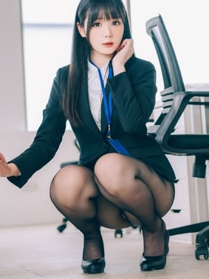 霜月shimo  霜月的秘密辦公室 Shimo' Secret Office_010