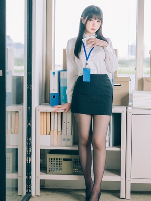 霜月shimo  霜月的秘密辦公室 Shimo' Secret Office_020