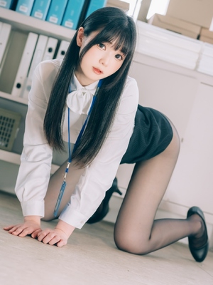 霜月shimo  霜月的秘密辦公室 Shimo' Secret Office_035