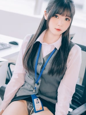 霜月shimo  霜月的秘密辦公室 Shimo' Secret Office_058