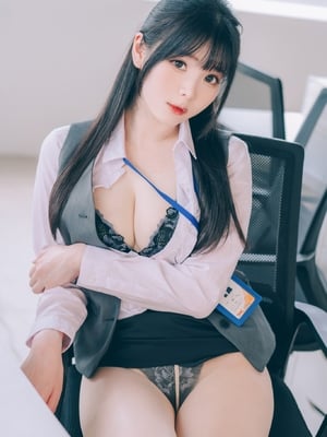 霜月shimo  霜月的秘密辦公室 Shimo' Secret Office_075