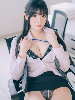 霜月shimo  霜月的秘密辦公室 Shimo' Secret Office_077