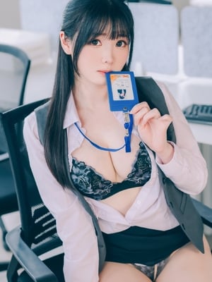 霜月shimo  霜月的秘密辦公室 Shimo' Secret Office_081