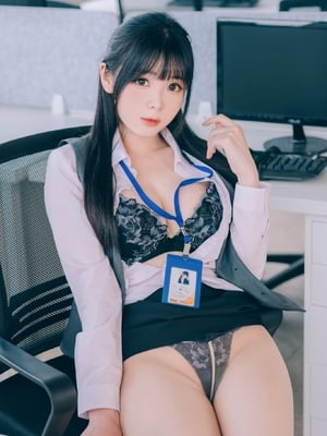 霜月shimo  霜月的秘密辦公室 Shimo' Secret Office_082