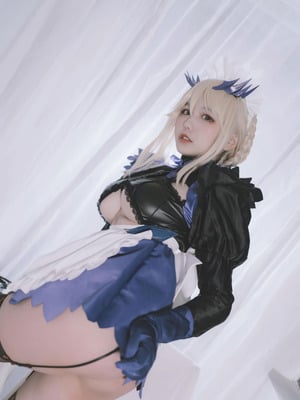 阿半今天很开心 - FGO 黑枪呆女仆_05