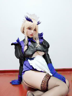 阿半今天很开心 - FGO 黑枪呆女仆_53