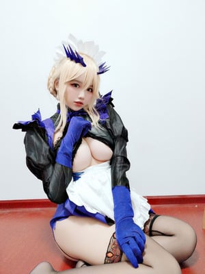 阿半今天很开心 - FGO 黑枪呆女仆_55