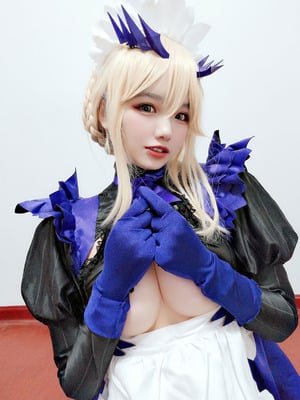 阿半今天很开心 - FGO 黑枪呆女仆_66