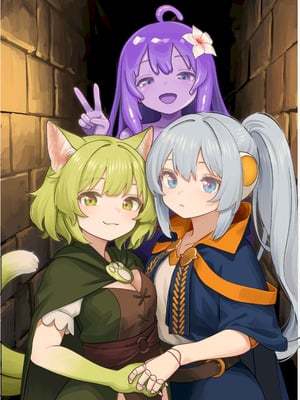 (C106) [みるきんぐだむ (みるきんぐ、ウェルト)] 魔王が倒されたので魔法使いと精霊使い、勇者の師匠を魔物娘に変えちゃいます！ [梅水瓶汉化] [DL版]_02