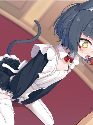 [めーふまどー (拝一樹)] エロトラップダンジョンで敗北するエリート黒猫魔法使いちゃん_665