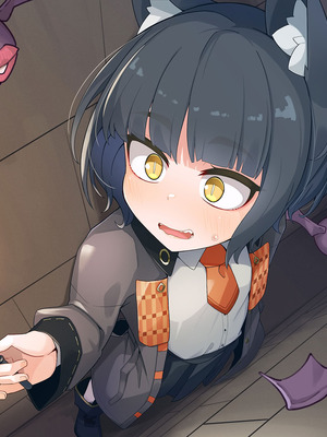 [めーふまどー (拝一樹)] エロトラップダンジョンで敗北するエリート黒猫魔法使いちゃん_736