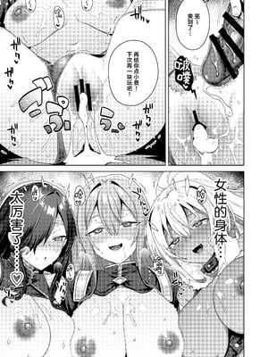 [えびまし (海老名えび)] 女体化すると1000倍強くなるスキルを手に入れた! 1｜只要女体化就能变强1000倍的技能到手了！用性转换技能大赢特赢大赚特赚！ [白杨汉化组] [DL版]_27