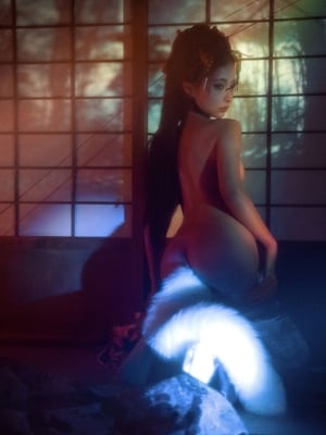 蠢沫沫 – 2024年会员 血婚纱_004