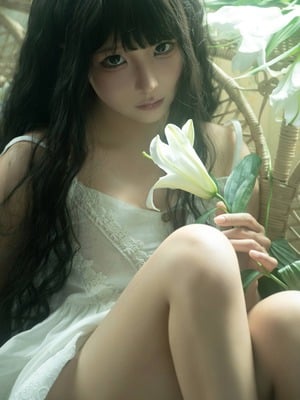 蠢沫沫 – 2024年会员 白吊带