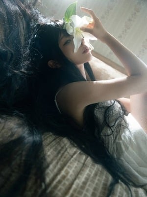 蠢沫沫 – 2024年会员 白吊带_003