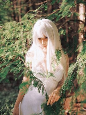 蠢沫沫 – 2024年会员 绳+白发_009