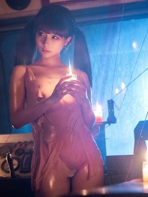 蠢沫沫 – 2024年会员 油光沫_006