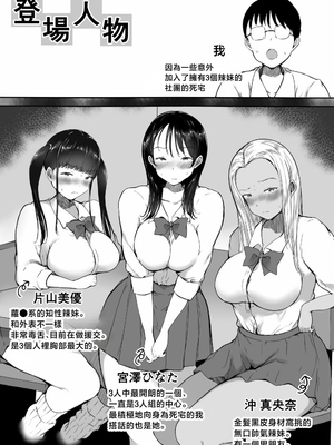 [こどもとこども (いたちまき)]ぼっちの俺が巨乳ギャル3人に誘惑されてる件 〜ムラムラ限界の3人からそれぞれ呼び出し編+3人同時に俺をとり合うハーレム編〜[中国翻訳][疏碼][中国翻訳]_126