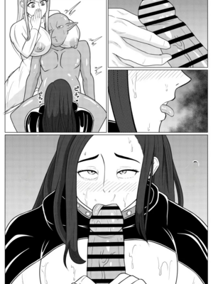 [ゴブリン]転生ゴブリン ～前世で童貞のまま死んだ俺はチート催○で自分より強くて大きい女を犯しまくる～ +女狩人編、調教日誌-前後編-[中国翻訳][疏碼][个人中文机翻]_117