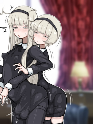 [エロガキのなつやすみ (syoya)] 竿姉妹～チンポの生えた双子姉妹が朝っぱらから勃起しまくり射精しまくり～_175