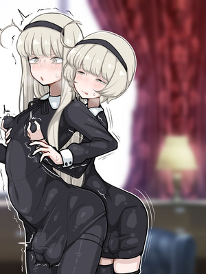 [エロガキのなつやすみ (syoya)] 竿姉妹～チンポの生えた双子姉妹が朝っぱらから勃起しまくり射精しまくり～_177