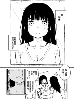 [らびめいろ] TSした男がパパ活で借金返済を目論むがコミュ障で全く喋れずホテルに連れ込まれる話 [瑞树汉化组] [DL版]_03