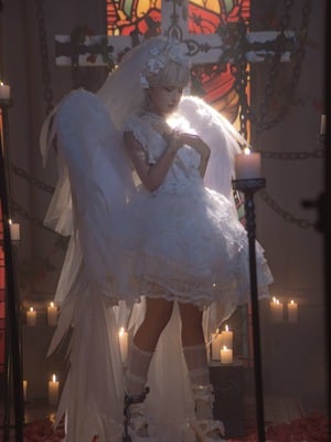 蠢沫沫 – 坠天使_005