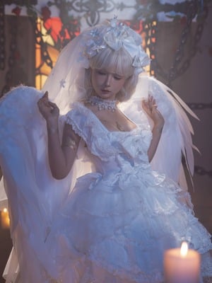 蠢沫沫 – 坠天使_007