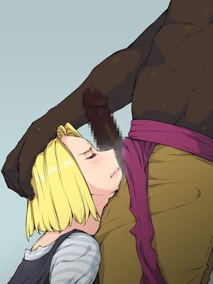 [はなきん桜 (横十輔)] いきなり巨乳パコり ～種付け異星人が18号を押しかけ寝取り堕とし～_104