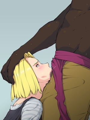 [はなきん桜 (横十輔)] いきなり巨乳パコり ～種付け異星人が18号を押しかけ寝取り堕とし～_105