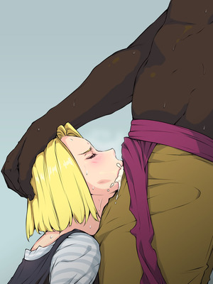 [はなきん桜 (横十輔)] いきなり巨乳パコり ～種付け異星人が18号を押しかけ寝取り堕とし～_114