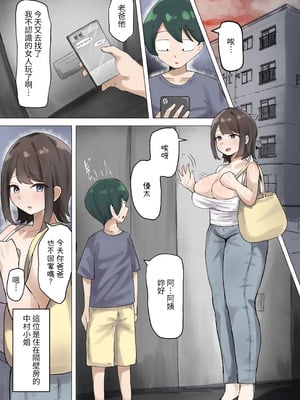 [望望わらび] ぼくが慕っていた隣のおばさんはただの変態ドスケベおばさんでした｜我所仰慕的鄰居阿姨，原來只是個變態超級好色的阿姨 [ZOHK]_02