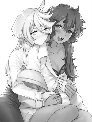 [幻想手札 (天堂樹)] 讓我好好地滿足你啊笨蛋 (機動戦士ガンダム 水星の魔女) [中国語] [DL版]_03