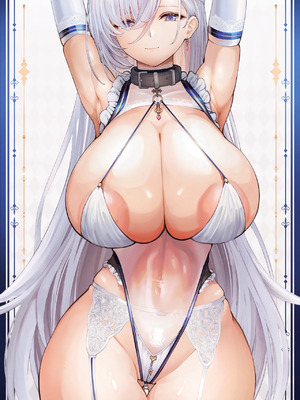 [Patreon] + [Fanbox] Yusha M ／ 勇者＜M型＞_0597_Belfast_a_no_pubic_hair