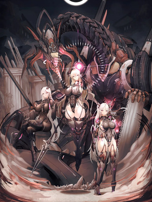 [Patreon] + [Fanbox] Yusha M ／ 勇者＜M型＞_0667_Iron_blood_mecha_girls_SFW_red