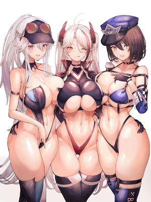 [Patreon] + [Fanbox] Yusha M ／ 勇者＜M型＞_0733_Race_Queen_b2