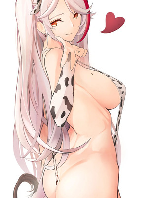 [Patreon] + [Fanbox] Yusha M ／ 勇者＜M型＞_1545_Prinz_Eugen_cow_bikini_a1