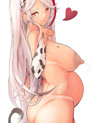 [Patreon] + [Fanbox] Yusha M ／ 勇者＜M型＞_1553_Prinz_Eugen_cow_bikini_b4