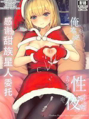 (例大祭18) [Gallery Culter (Culter、磯カズナリ)] 俺とアリスの性夜 (東方Project)｜我和爱丽丝的性诞夜 [甜族星人X茄某人个人汉化]