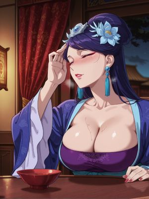 Meowu laha - Lihua ︱ Moonlit Lotus Pond ︱ P1&nbsp;&nbsp;(Patreon) [AI Generated]_Lihua_07