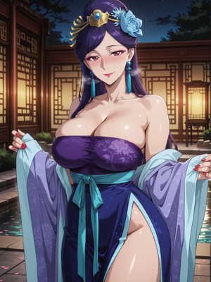 Meowu laha - Lihua ︱ Moonlit Lotus Pond ︱ P1&nbsp;&nbsp;(Patreon) [AI Generated]_Lihua_21