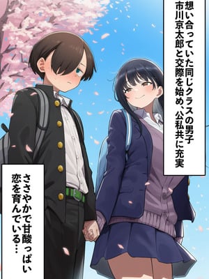 [美少女がキモ男に妊娠させられる] 恵体モデル美少女・山〇杏奈が変態スケベ爺との濃厚ぶちゅキス生ハメに堕ち、歳の差60以上の夫婦になることを誓う話_004