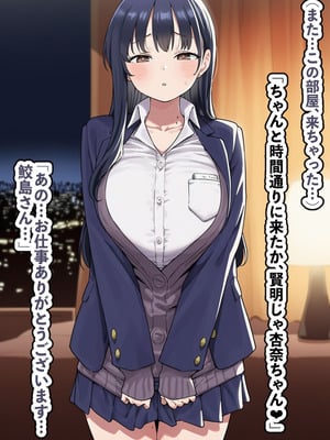 [美少女がキモ男に妊娠させられる] 恵体モデル美少女・山〇杏奈が変態スケベ爺との濃厚ぶちゅキス生ハメに堕ち、歳の差60以上の夫婦になることを誓う話_038