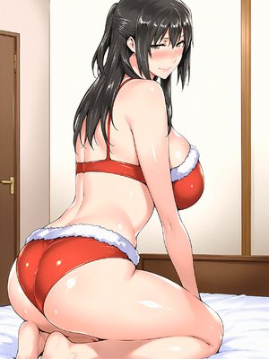 橘家のクリスマス 性なる夜は3人まとめて黒人巨チンに犯●れる (AI Generated)_112_3