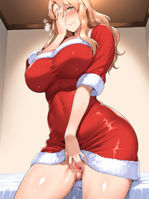 橘家のクリスマス 性なる夜は3人まとめて黒人巨チンに犯●れる (AI Generated)_177_8