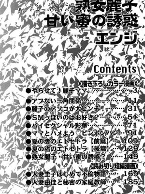 [エンジ] 熟女麗子 甘い蜜の誘惑 [战栗的大白菜汉化]_200