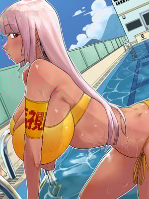 [ぱるぷへくしょん] プール監視員のお姉さんがヤラせてくれた [サンプル]_02