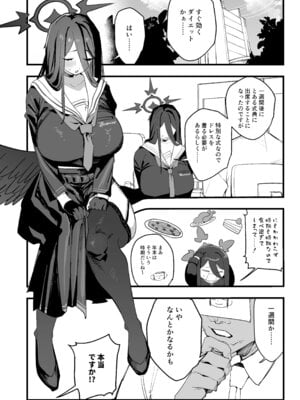 [ムチムチ美術館 (別館)] 羽川ハスミの汗だく過酷ダイエット (ブルーアーカイブ) [DL版]_03