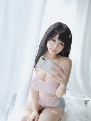 [小仓千代w] 粉色吊带_10