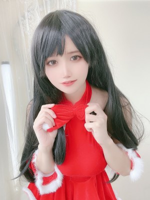 [小仓千代w] 红色圣诞礼物裙_22